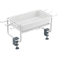Wikva Clamp-On Cantilever Sink Draining Rack White Slate - Product view